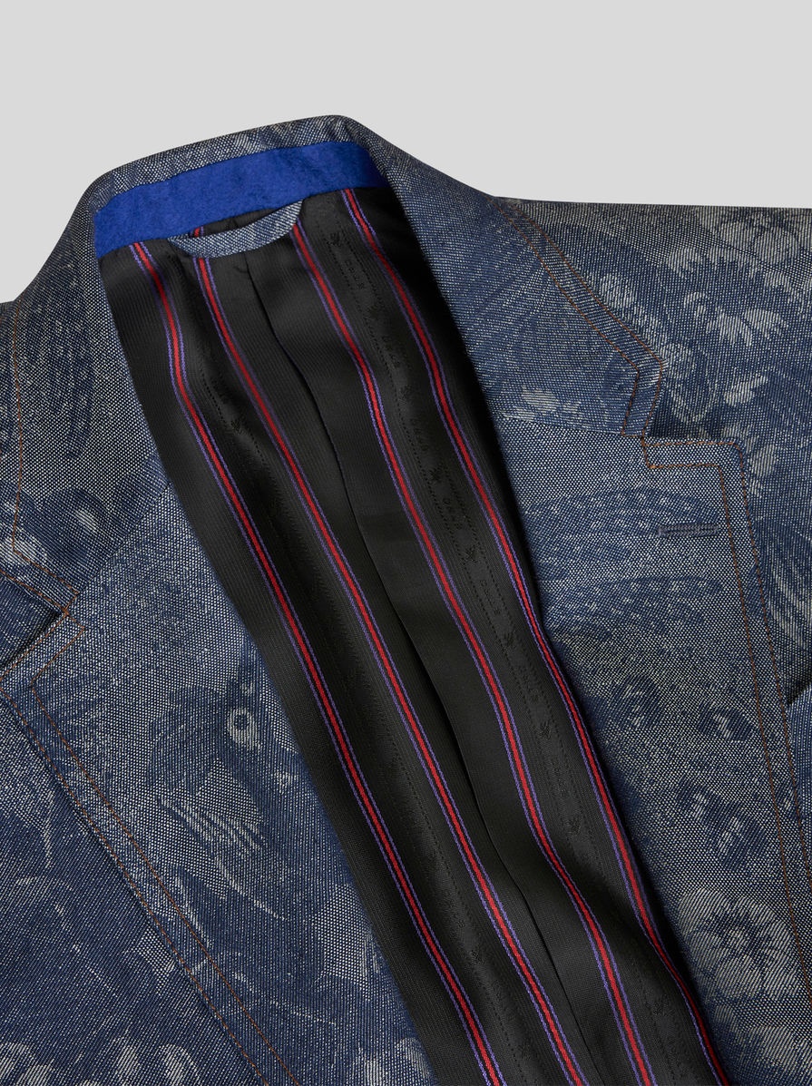 JACQUARD DENIM BLAZER - 7