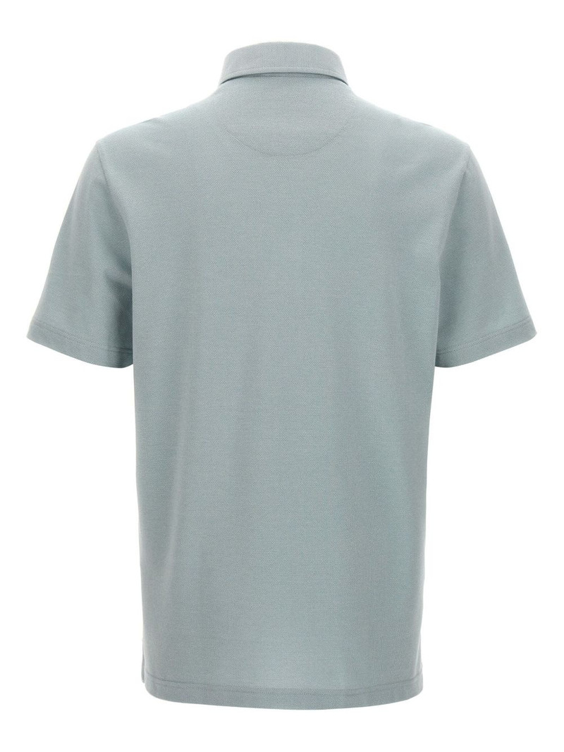 Brioni cotton polo shirt outlook