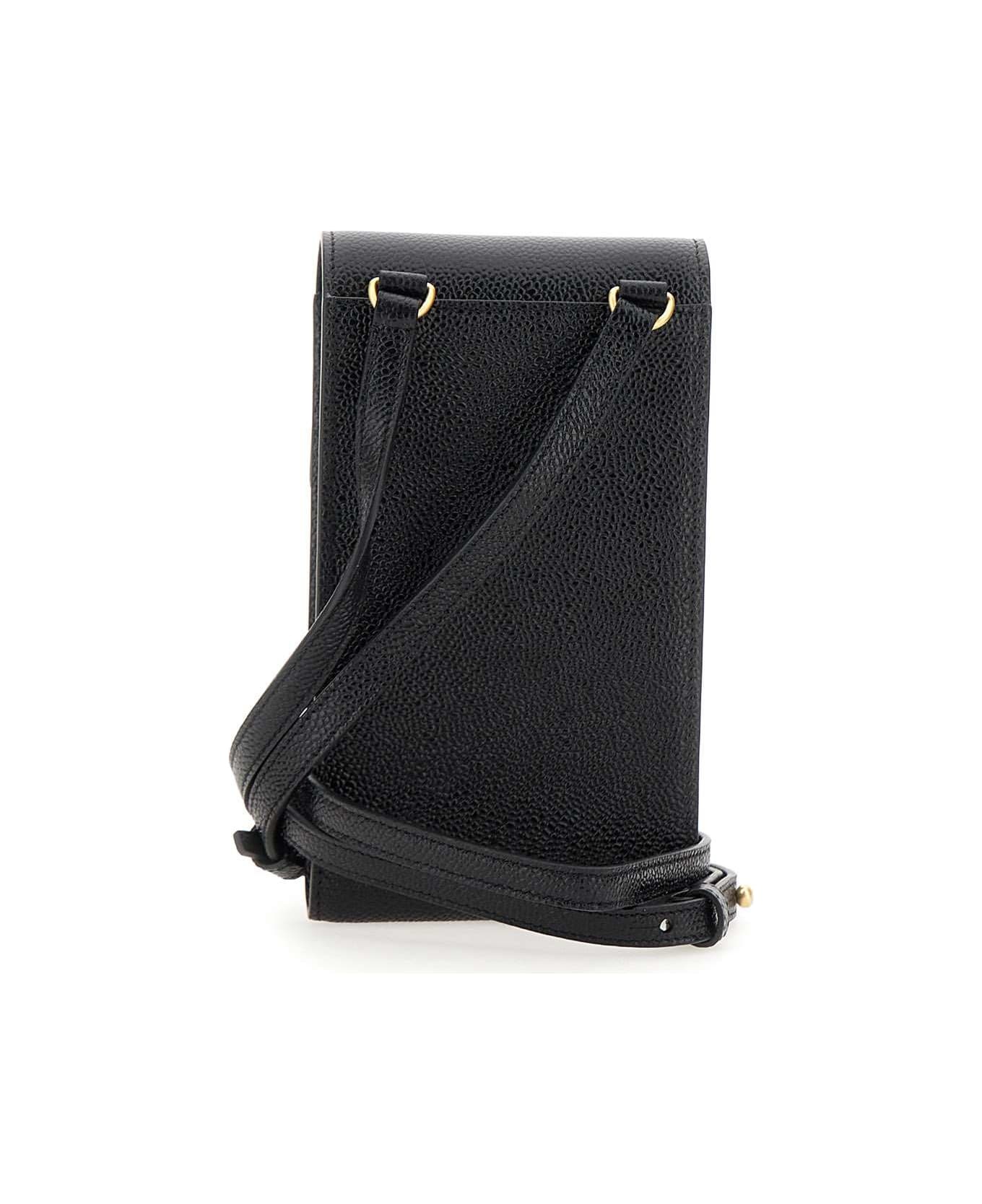 'crossbody Fold Holder' Leather Bag - 3