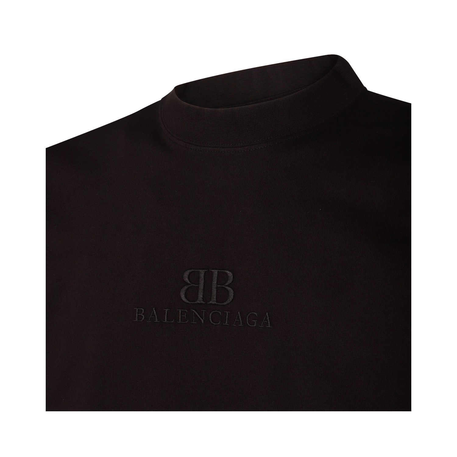 BLACK COTTON T-SHIRT - 3