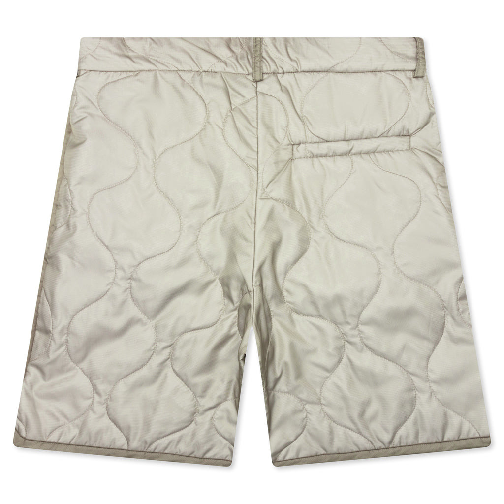 PLEADED PADDED SHORTS - SAND - 2