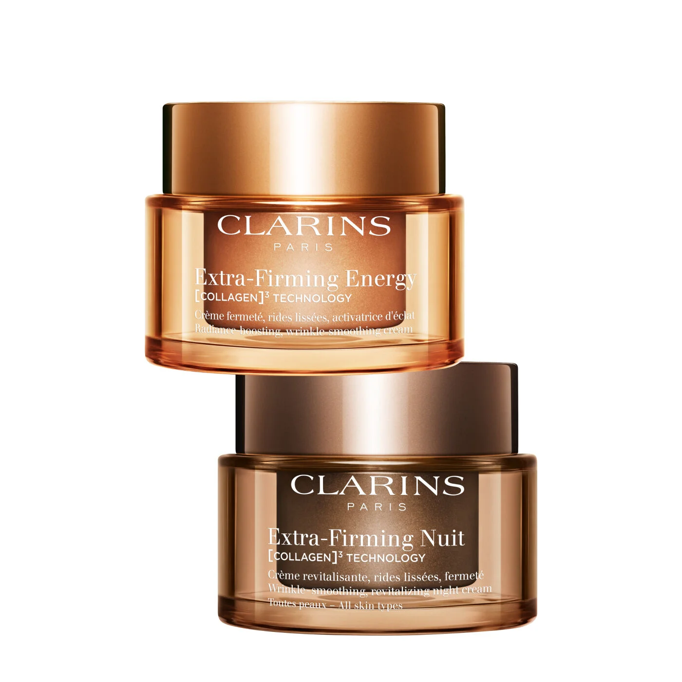 Extra-Firming Energy + Night Duo | Extra-Firming Energy Day and Night Cream | Anti-Aging Daily Moist - 1
