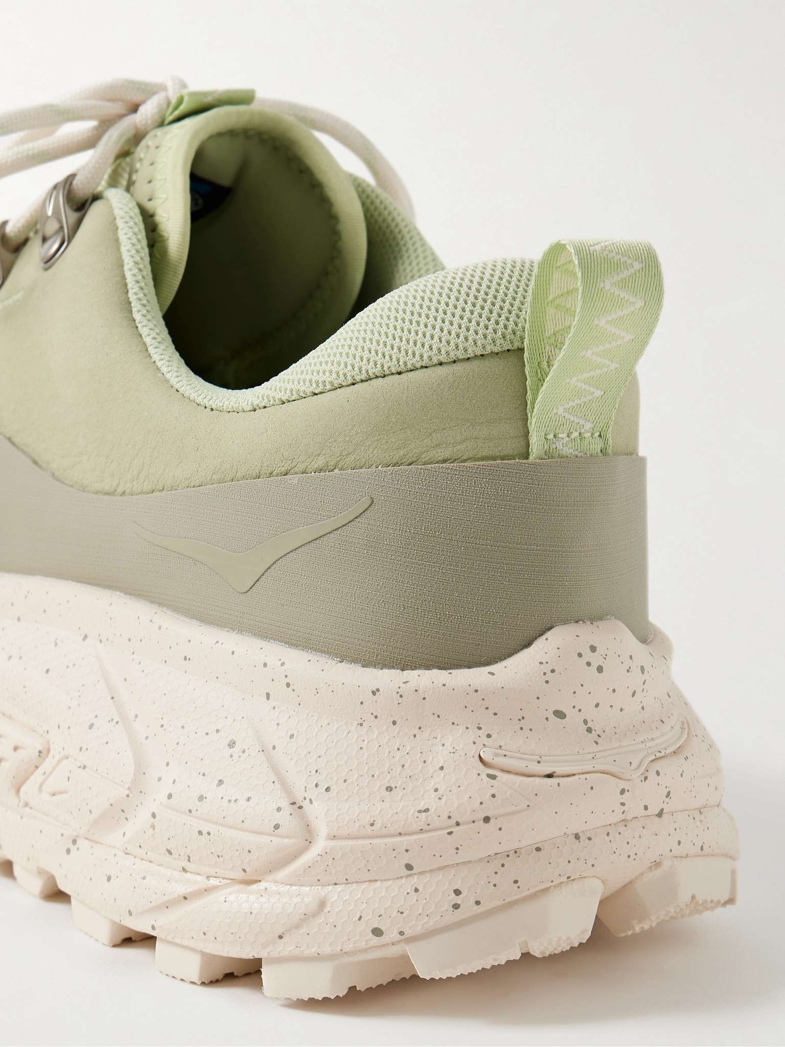 Tor Summit Rubber-Trimmed Nubuck and Mesh Sneakers - 6