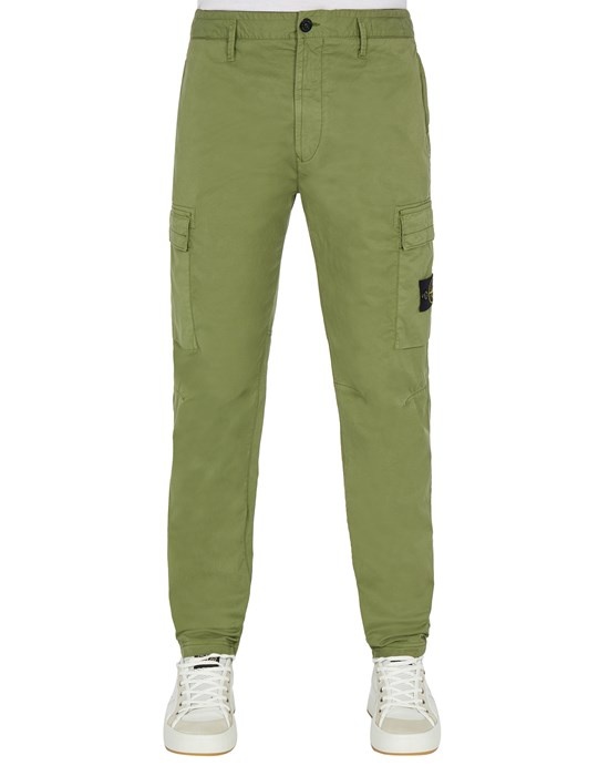 30419 SUPIMA® COTTON TWILL STRETCH-TC OLIVE GREEN - 1