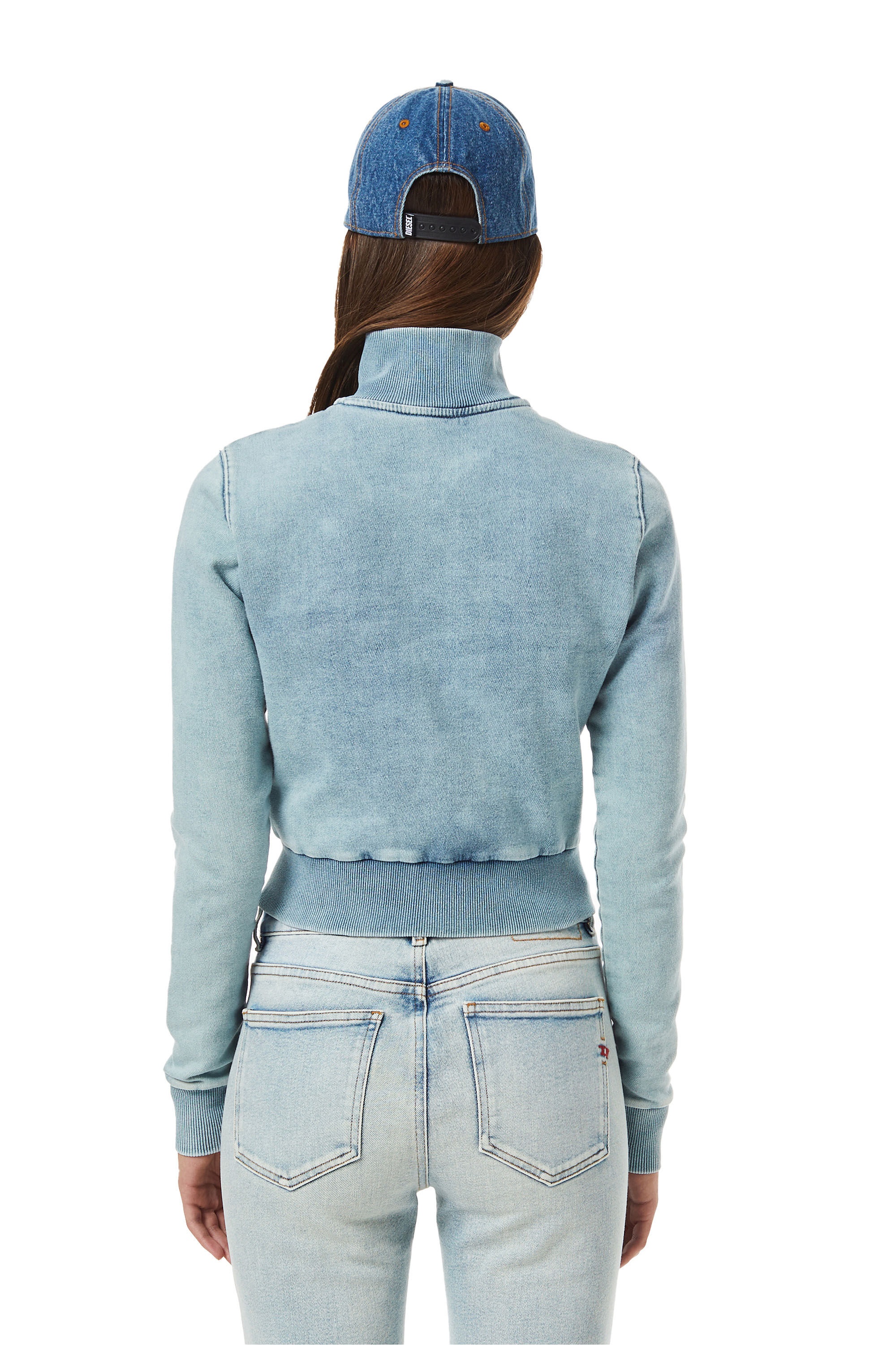 D-EMY TRACK DENIM SWEATSHIRT - 4