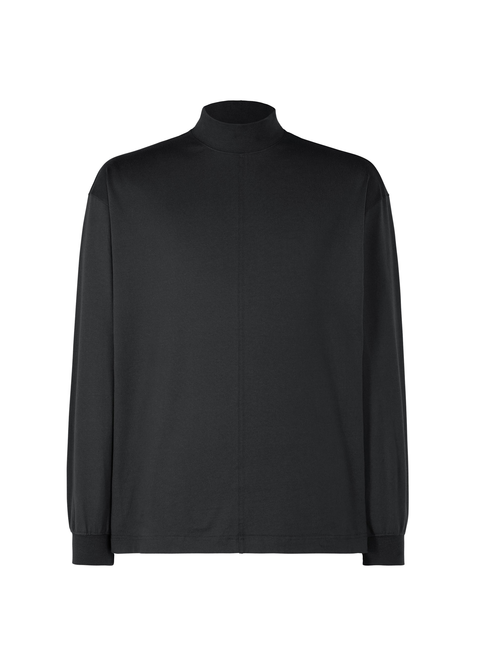 Black Turtleneck Top - 1