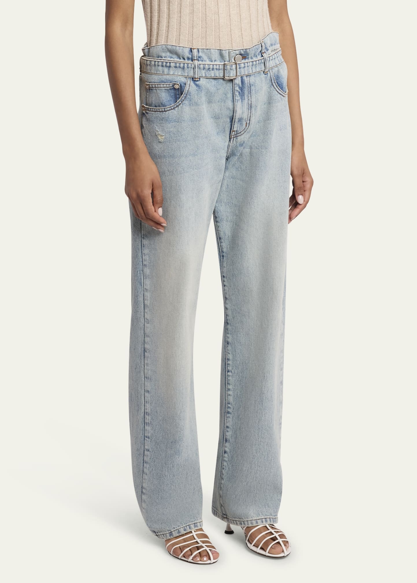 Ellsworth Belted Jeans - 4