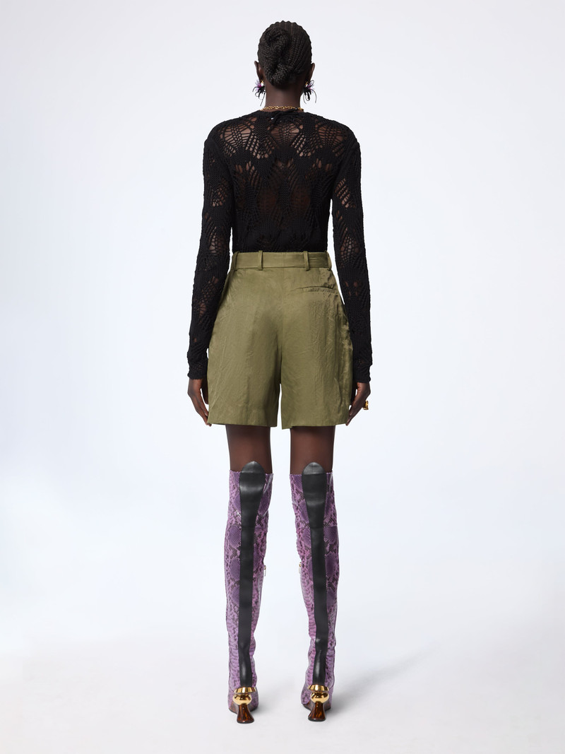 Wrinkled Cotton Short 4