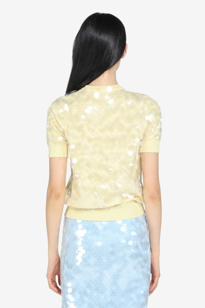 N°21 SEQUIN COTTON SWEATER outlook