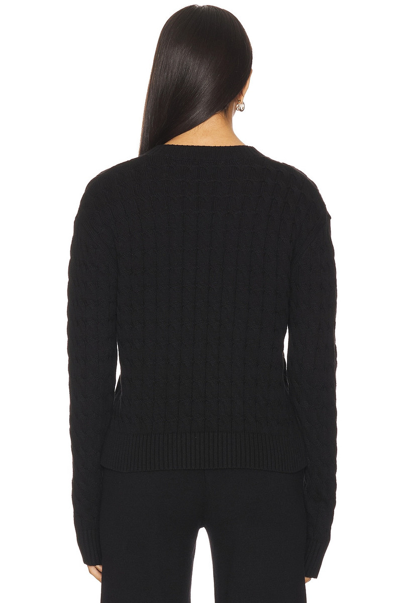 Frankies Bikinis Prince Cable Knit Sweater outlook