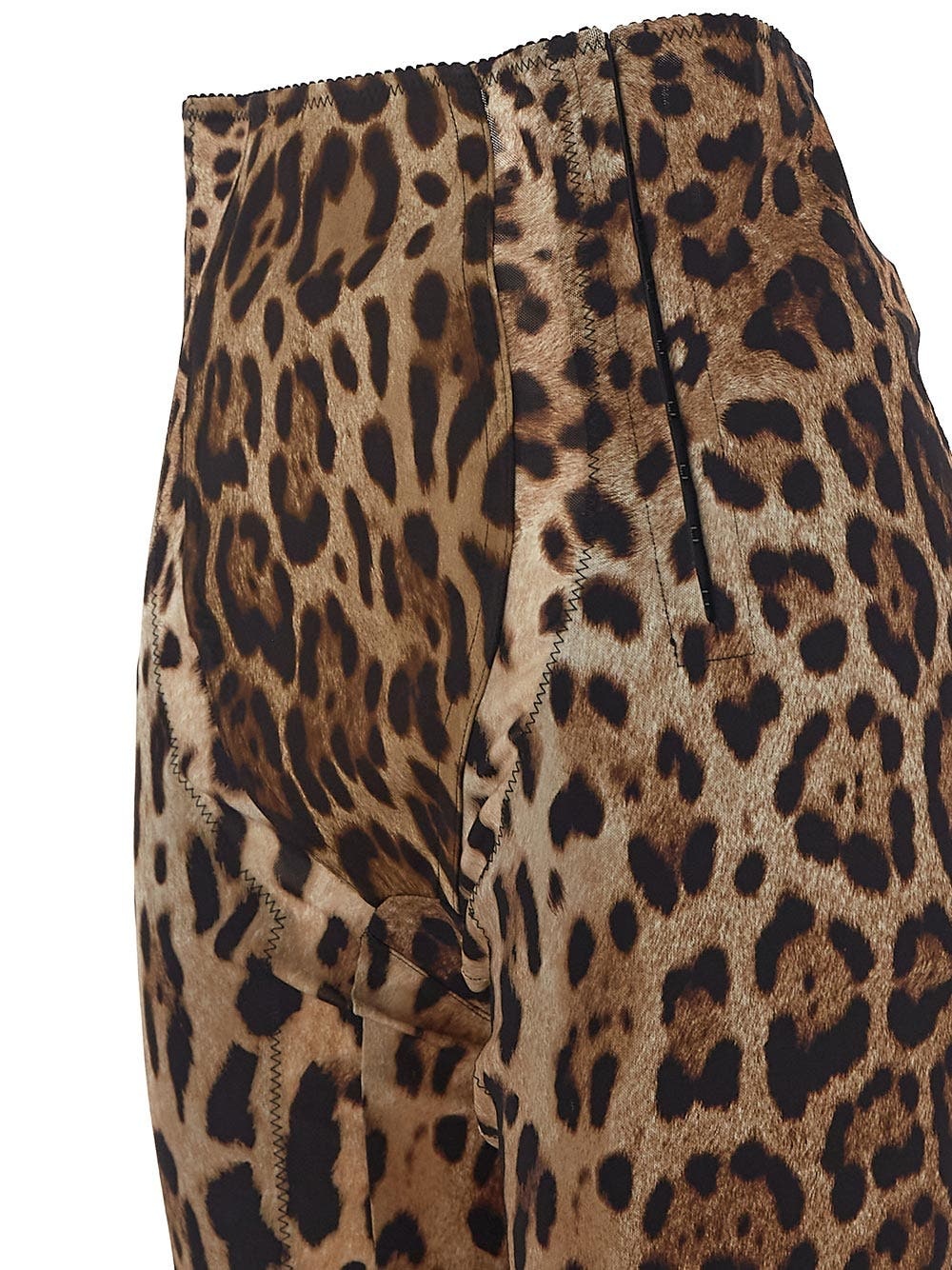 Leopard-Print Marquisette Pants - 3