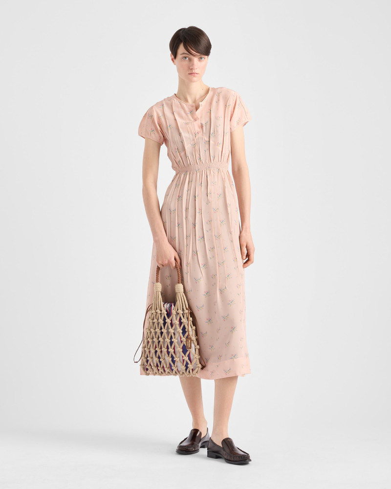Prada Medium cotton macramé bag outlook