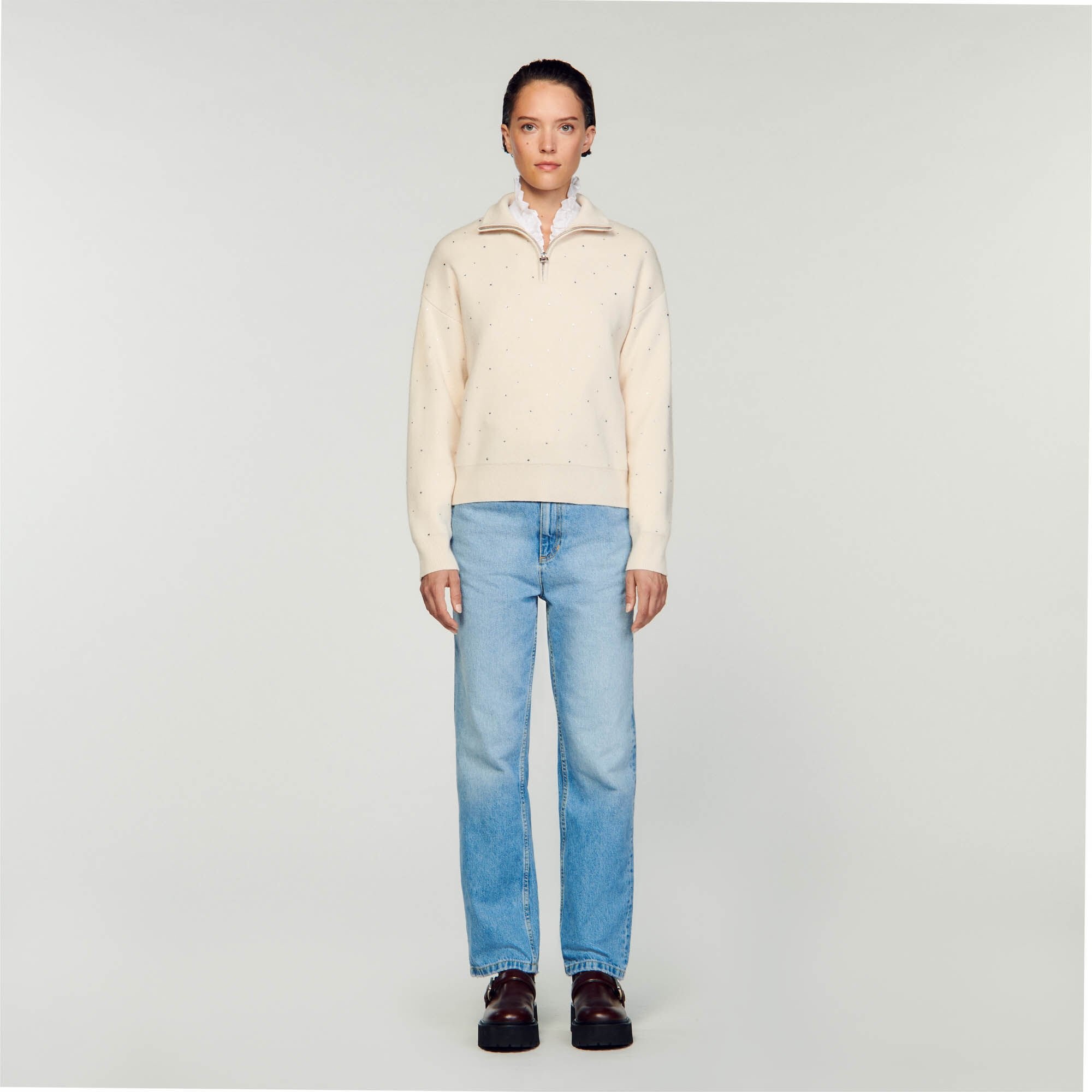 HALF-ZIP SWEATER - 3