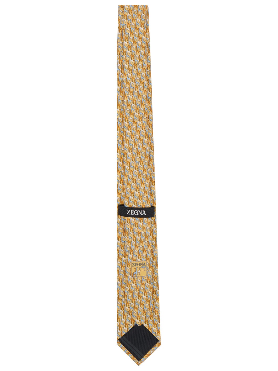 Yellow Silk Tie - 2