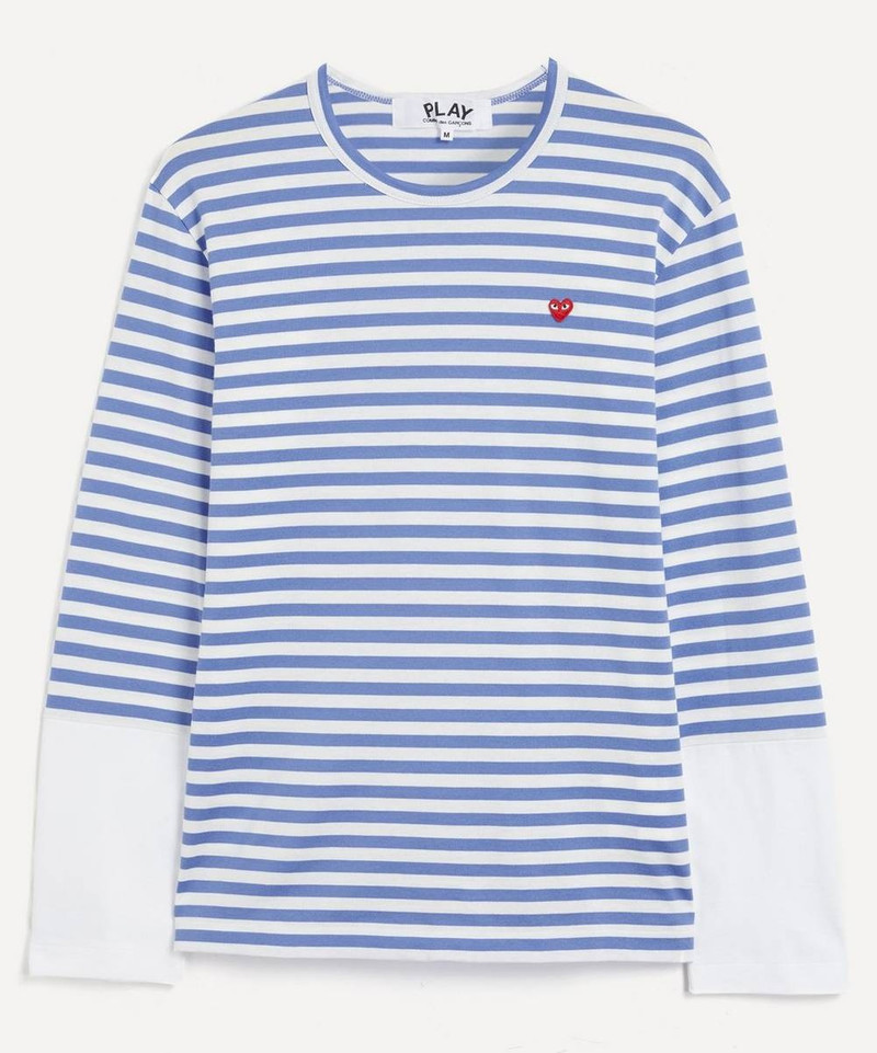 Striped Colour-Block T-Shirt - 1