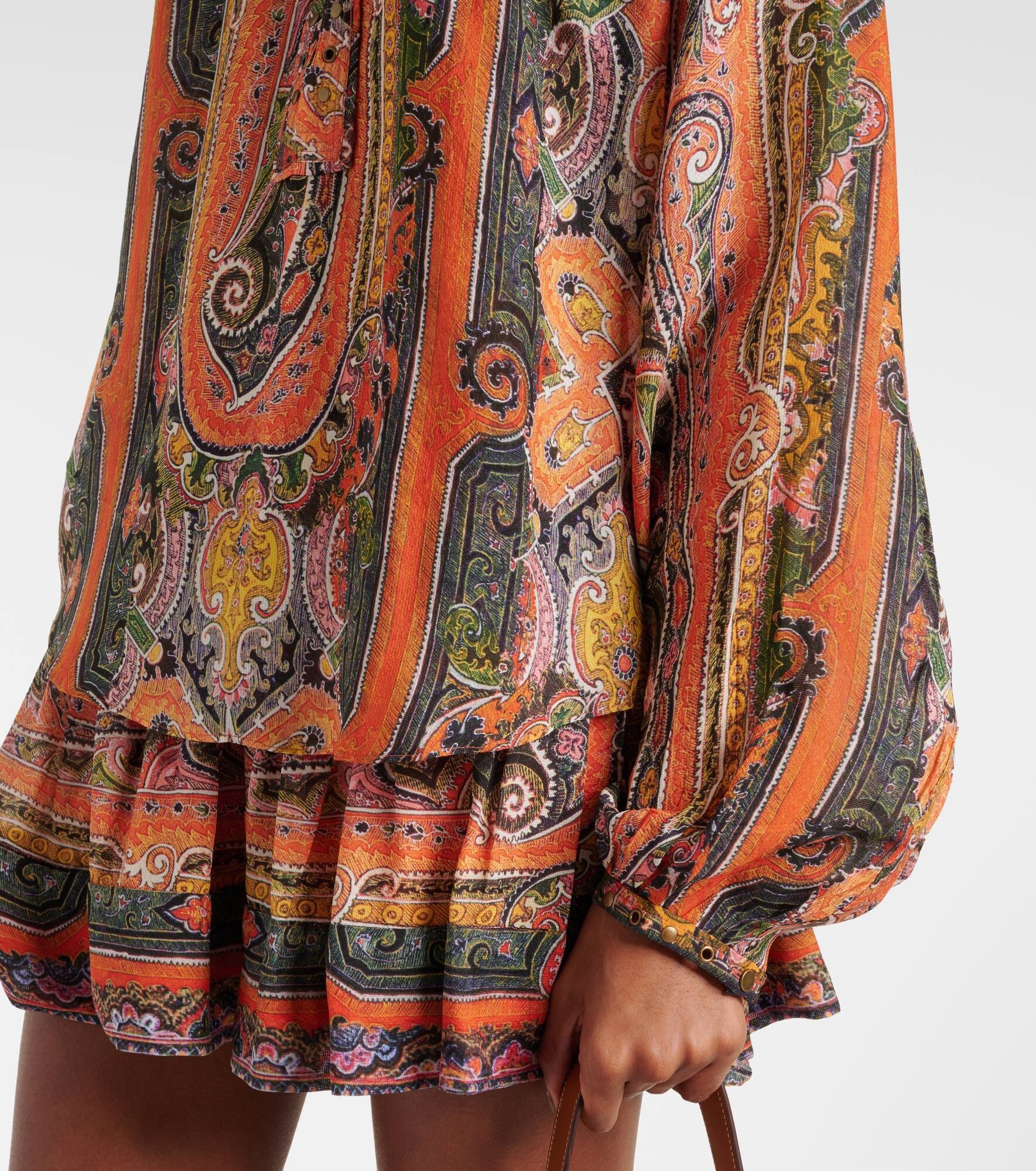 May printed silk top - 5