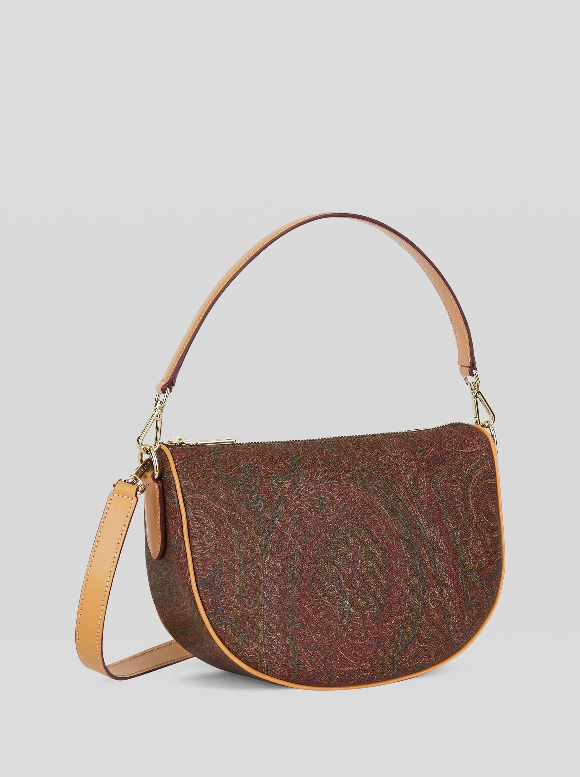 PAISLEY HANDBAG WITH SHOULDER STRAP - 5