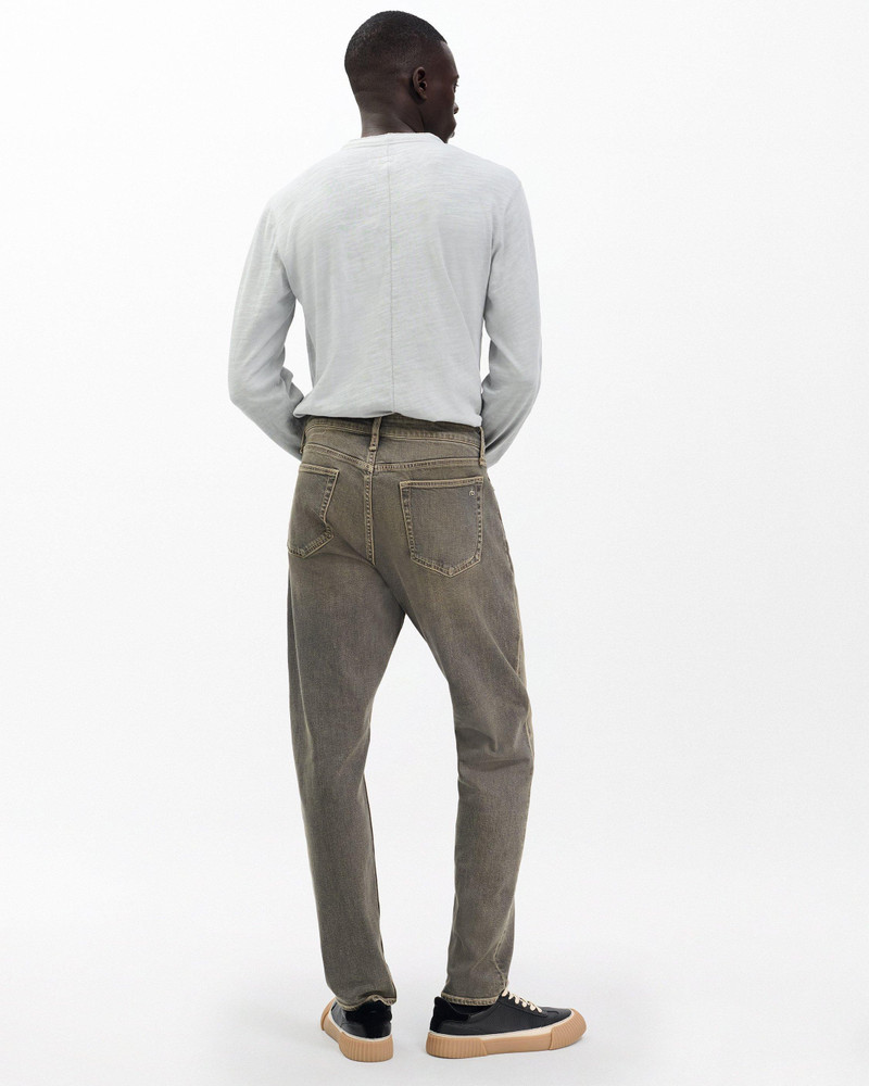 Fit 3 Athletic Jeans Authentic Stretch in Infuse Grey Olive 5