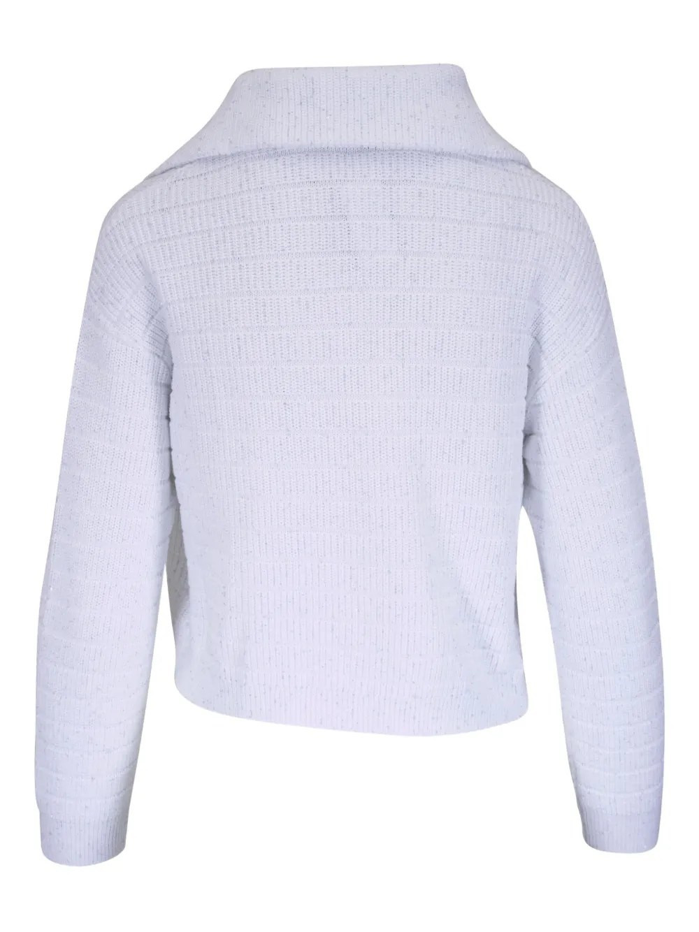V NECK SWEATER - 2
