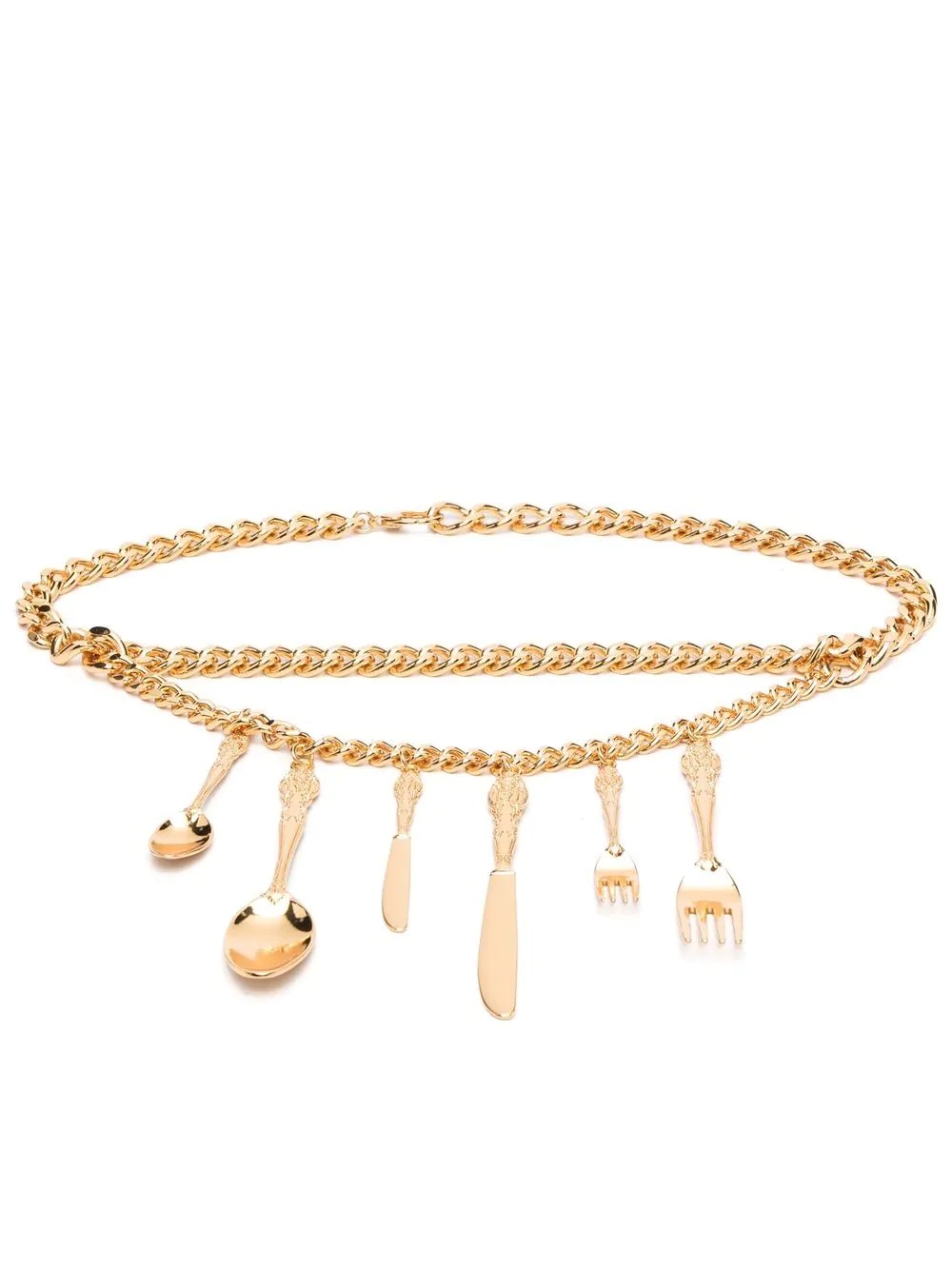 cutlery-charm chain belt - 1