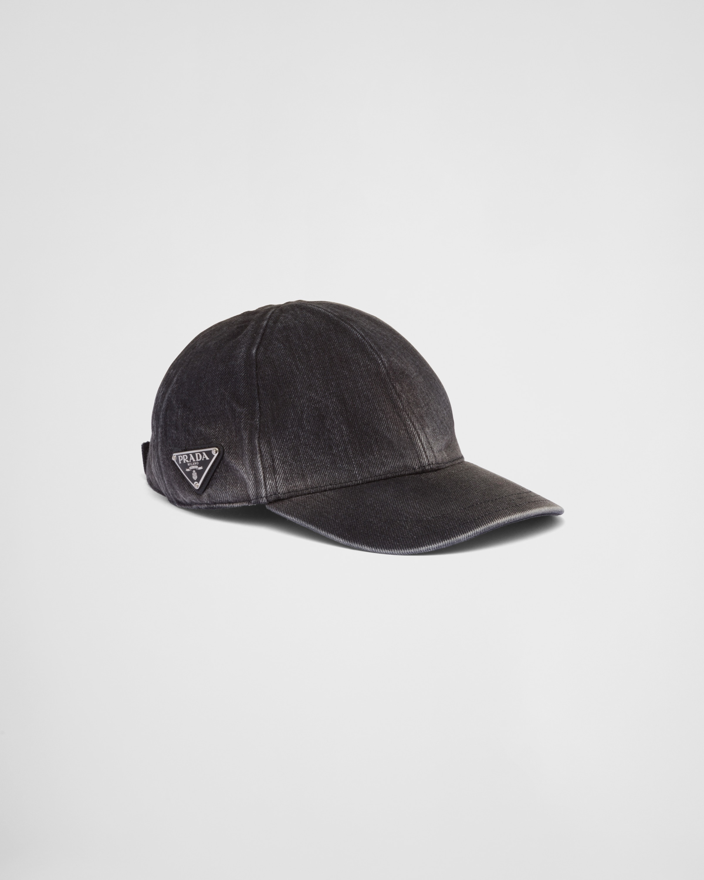 キャップ Prada Denim Baseball Cap Prada Denim Baseball Cap | Saks Fifth Avenue
