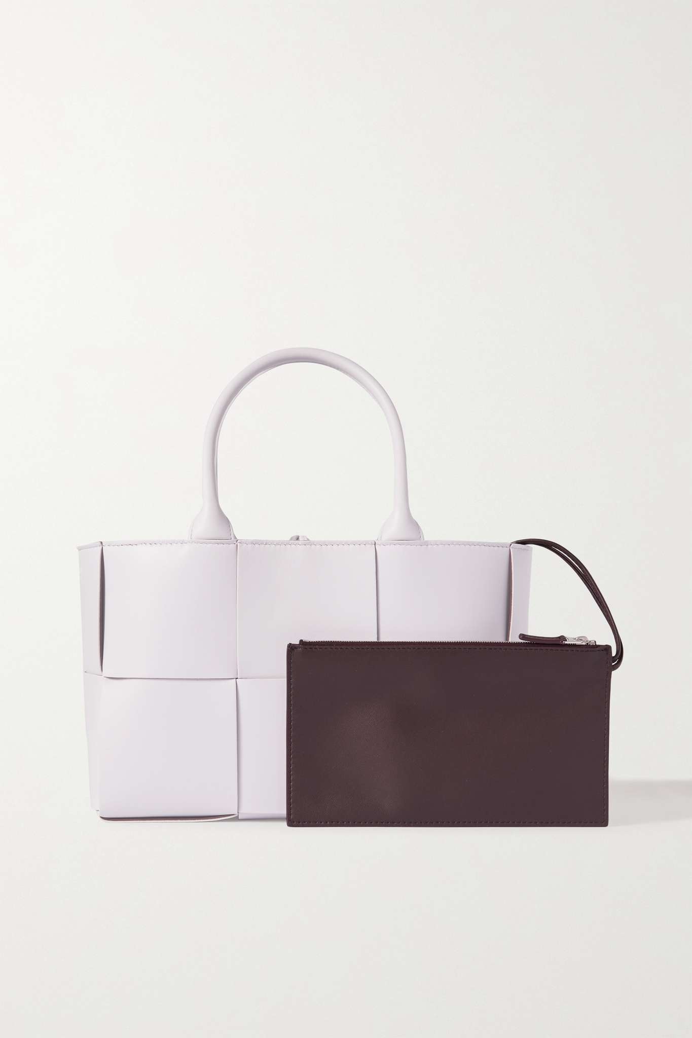 Arco small intrecciato leather tote - 6