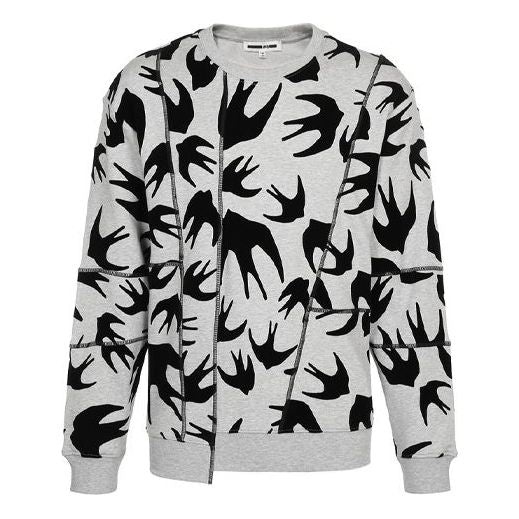 Men's McQ Alexander McQueen Round Neck Pullover light grey 519433-RLR33-1225 - 1