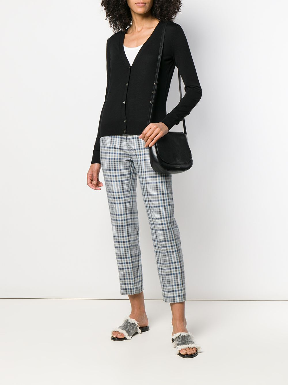 v-neck cardigan - 2