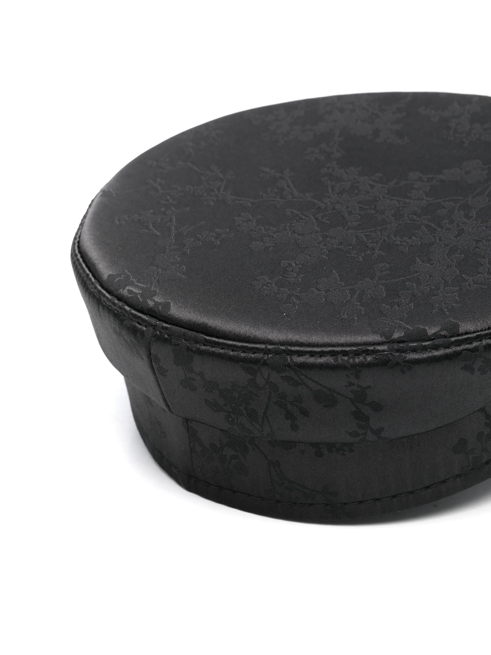 floral-jacquard hat - 2