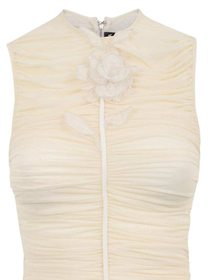 lace-rose ruched top 3