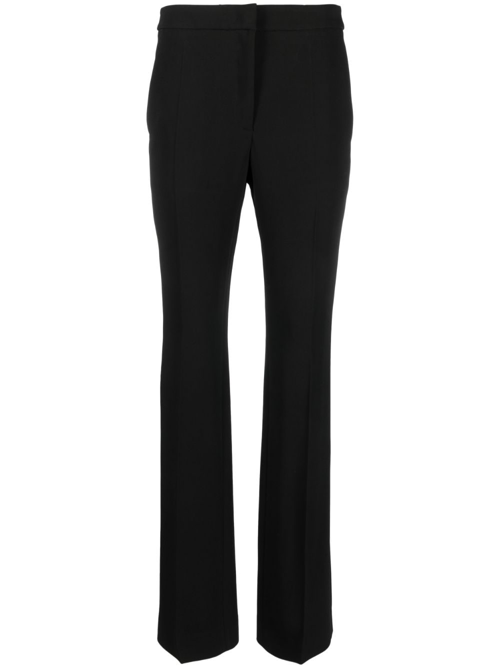 high-waisted flared trousers - 2
