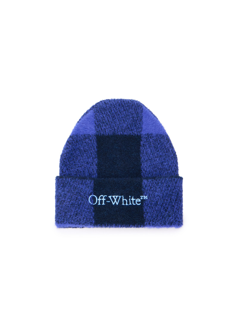 Bookish Check Loose Beanie 1