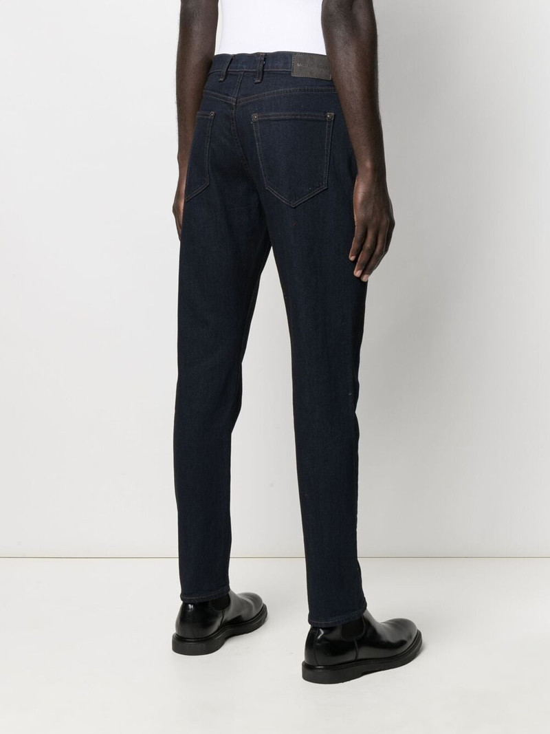 mid-rise straight-leg jeans 4