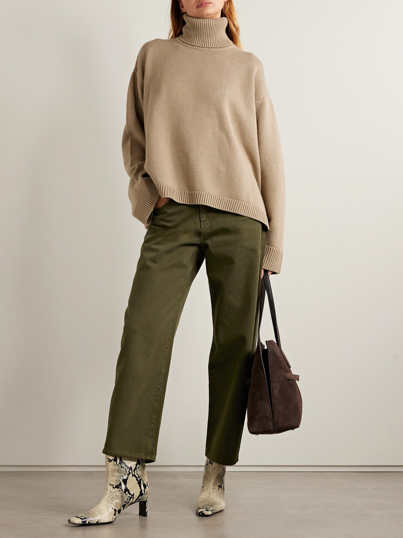 LA LIGNE Marilyn Cotton-twill Wide-leg Pants outlook
