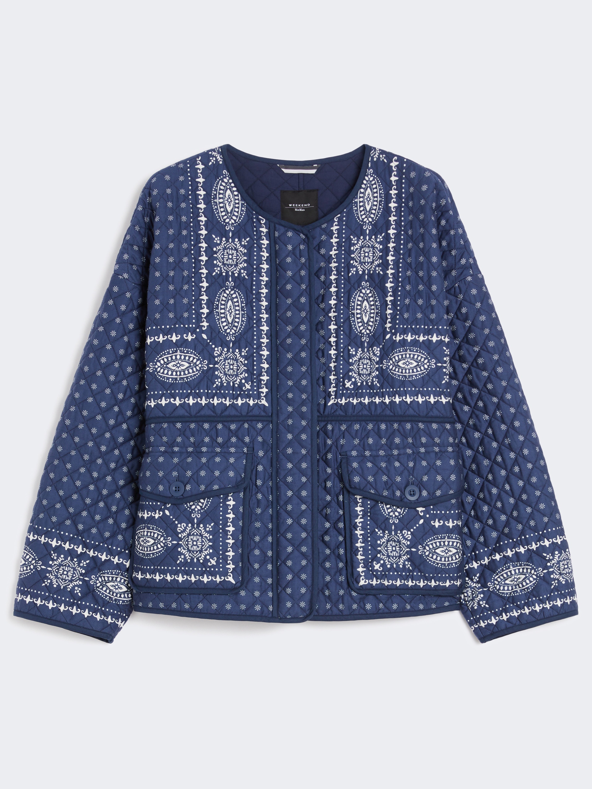 JADER Quilted cotton crew-neck jacket - 1