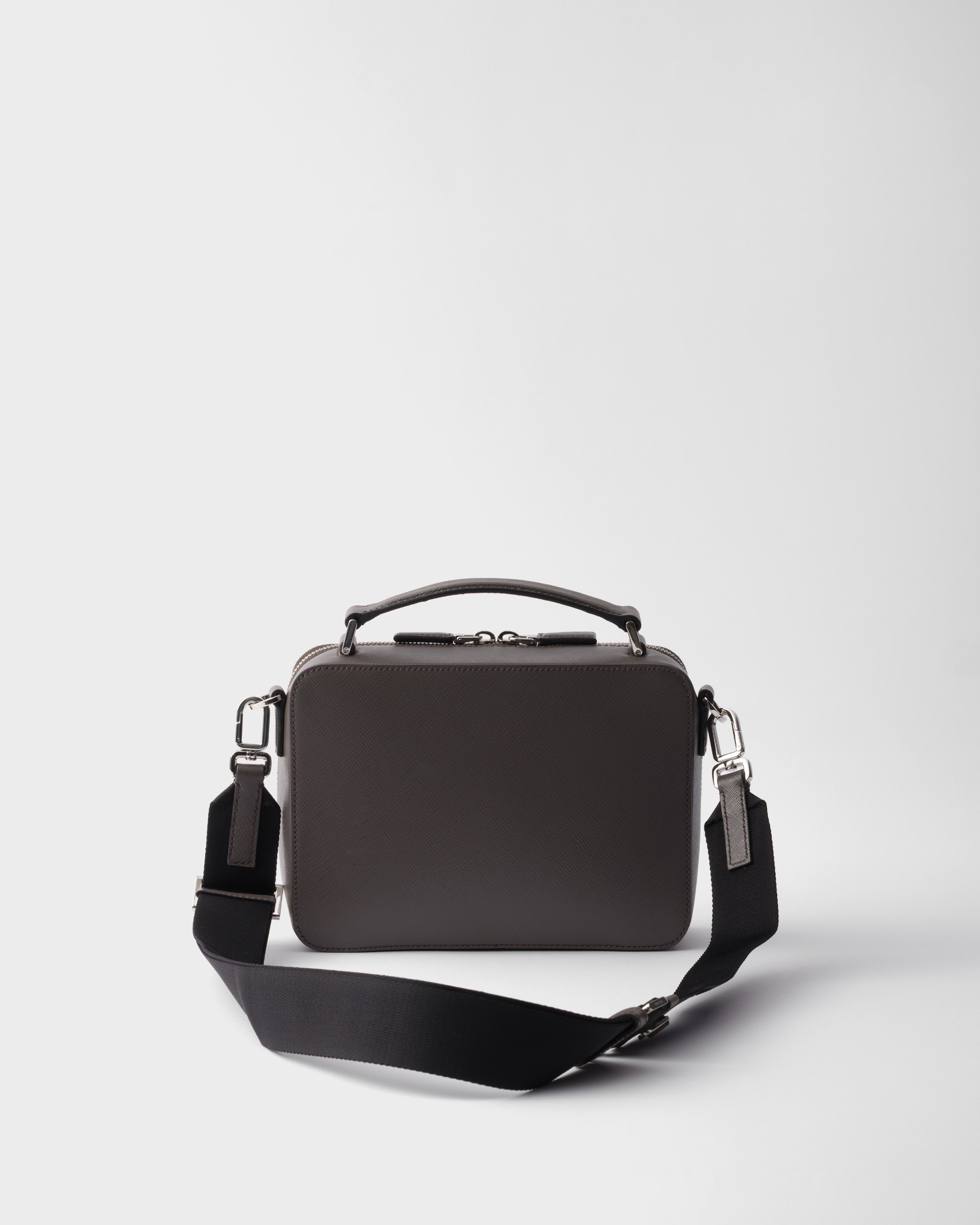 Medium Prada Brique Saffiano leather bag - 3