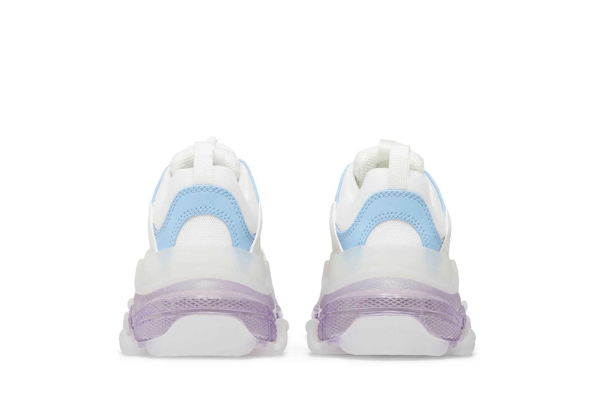 Balenciaga Wmns Triple S 'Clear Sole - Light Blue Purple' - 6