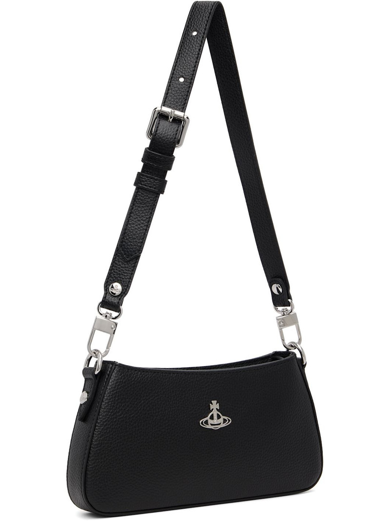 Vivienne Westwood Black Tasha Shoulder Phone Bag outlook