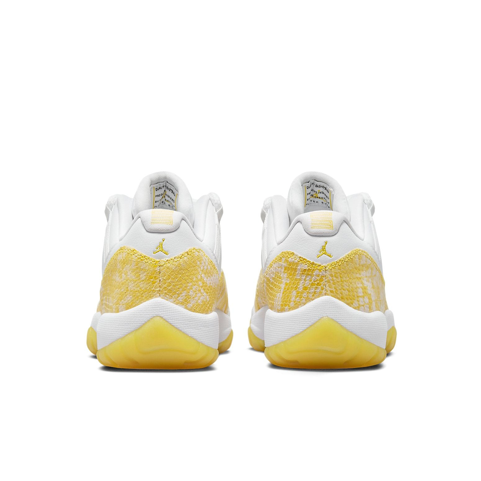 (WMNS) Air Jordan 11 Retro Low 'Yellow Snakeskin' AH7860-107 - 4