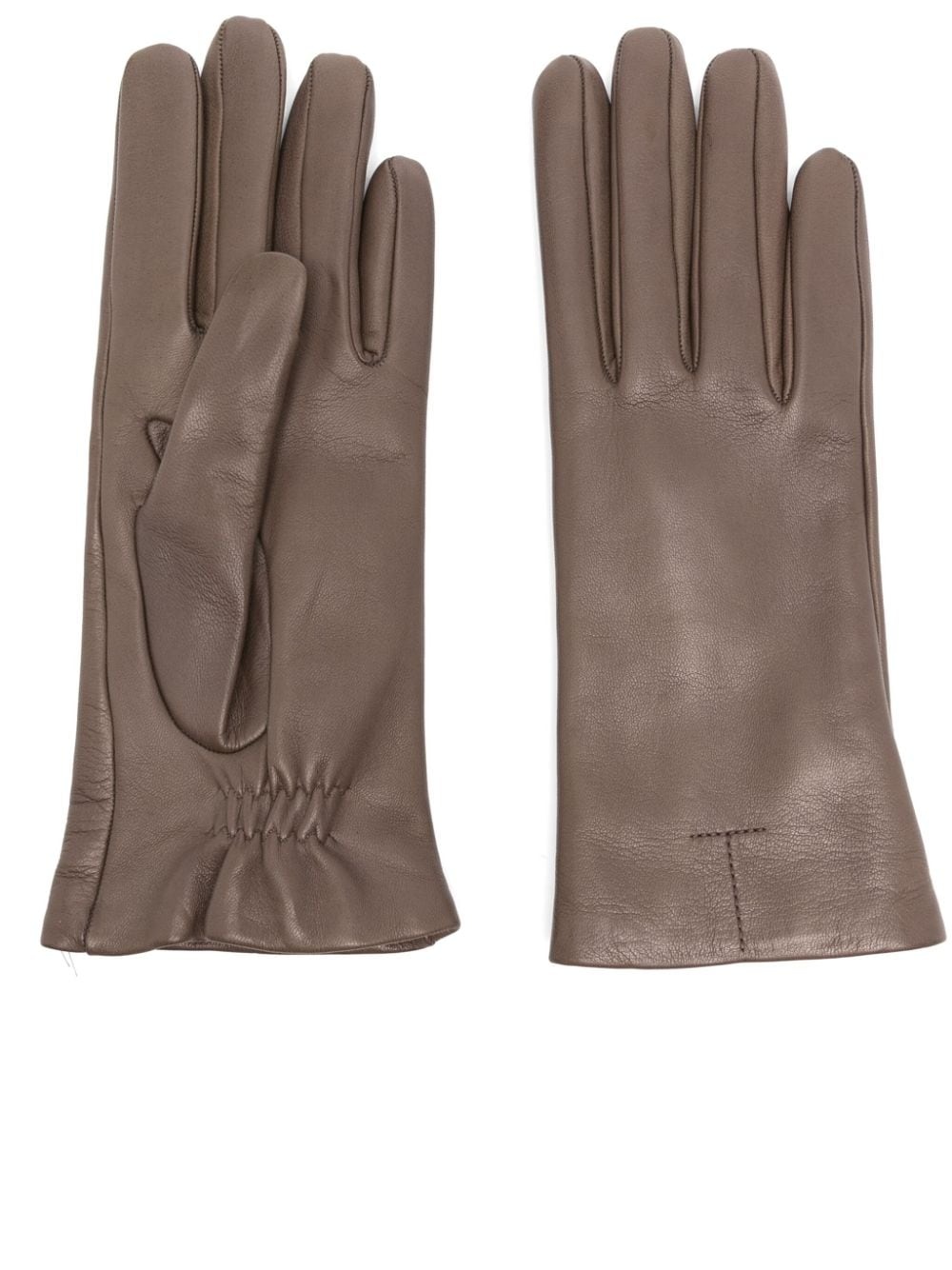 leather gloves - 1