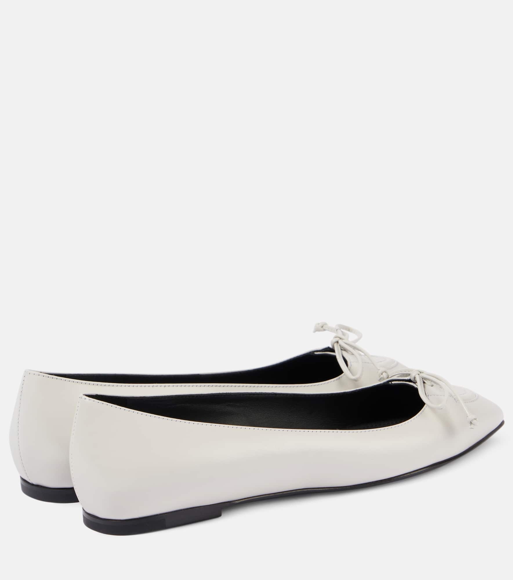 Leather ballet flats - 2