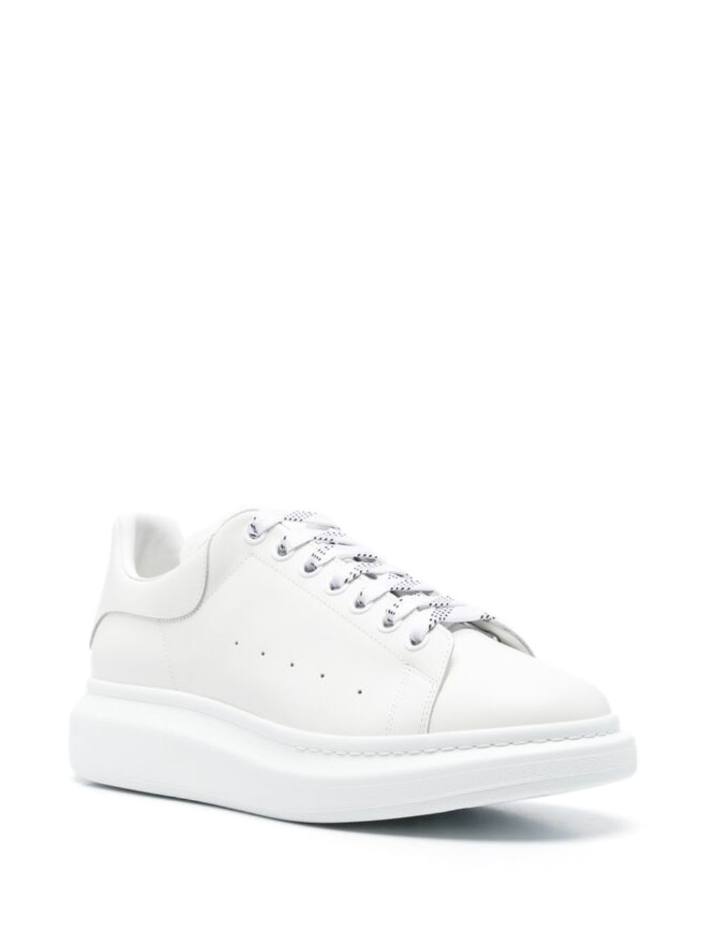 Oversized leather sneakers - 2