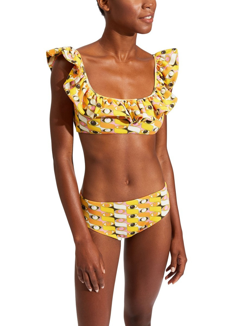 La DoubleJ Ruffle bikini top outlook