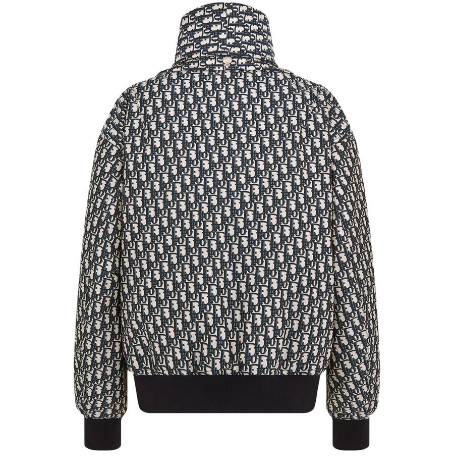 Bomber Jacket with Criss Cross Collar - 3