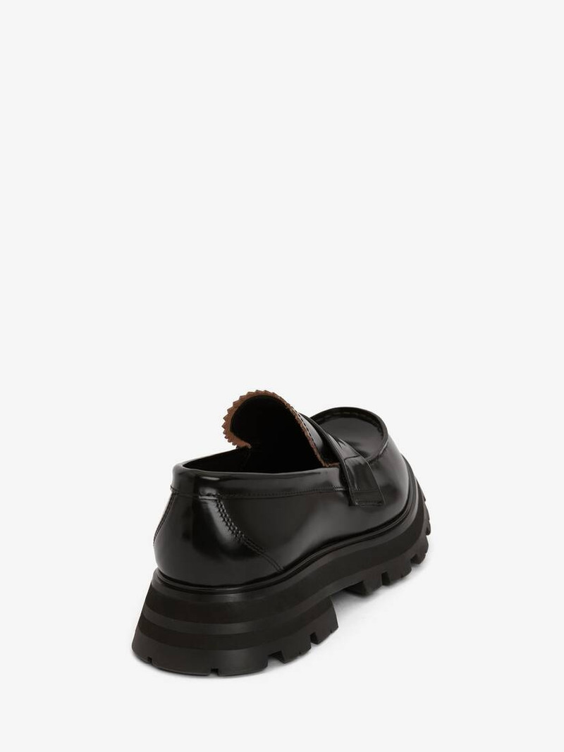 Alexander McQueen Women's Wander Loafer in Black outlook