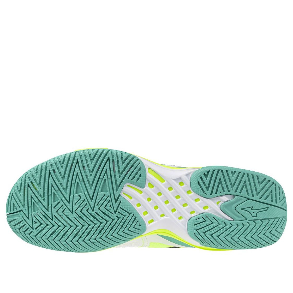 (WMNS) Mizuno Wave Exceed Tour 6 'White Neon Green' 61GA247145 - 5