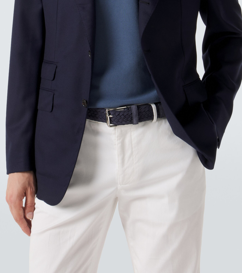 Tod's Braided suede belt outlook