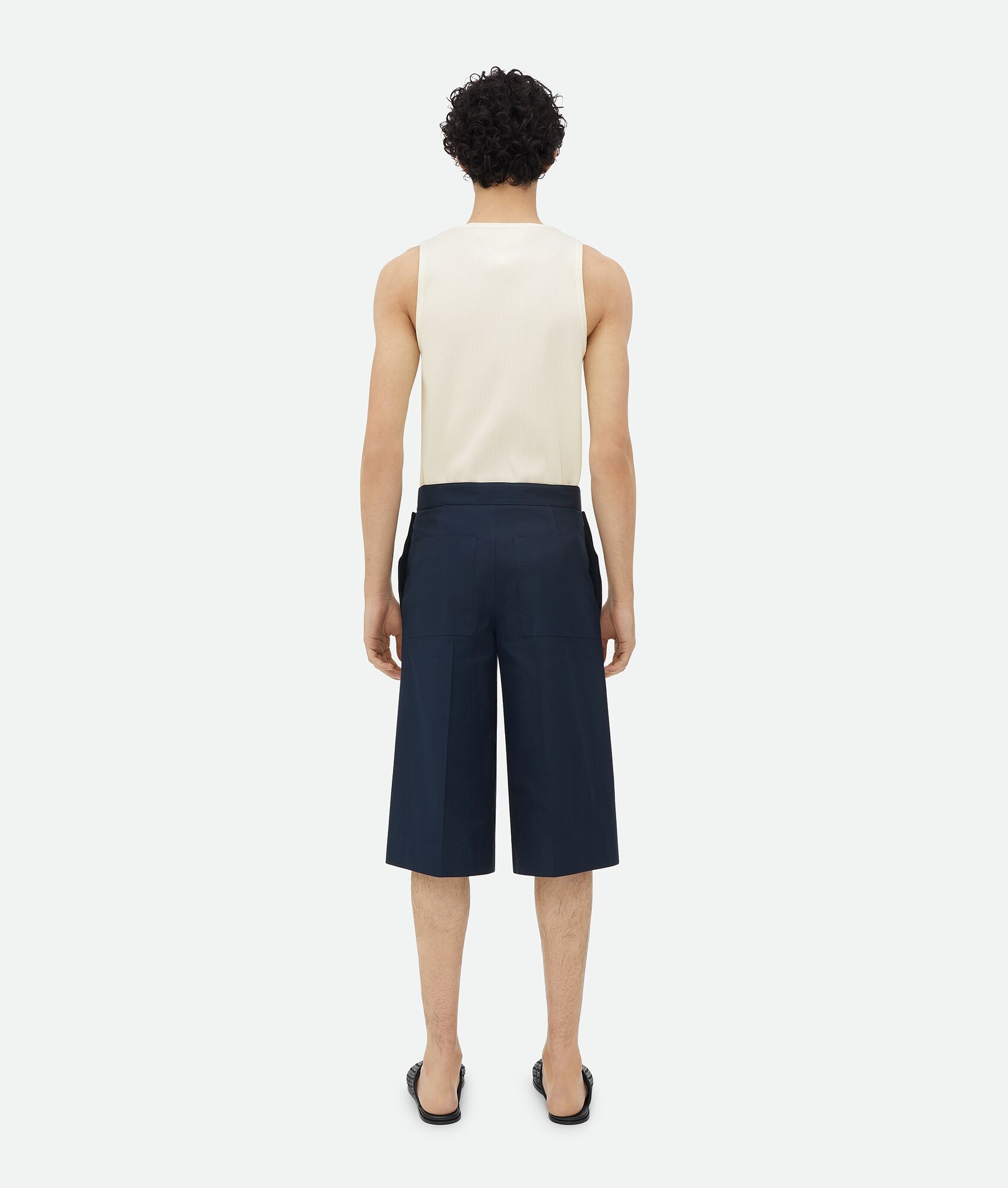 Compact Cotton Shorts - 3