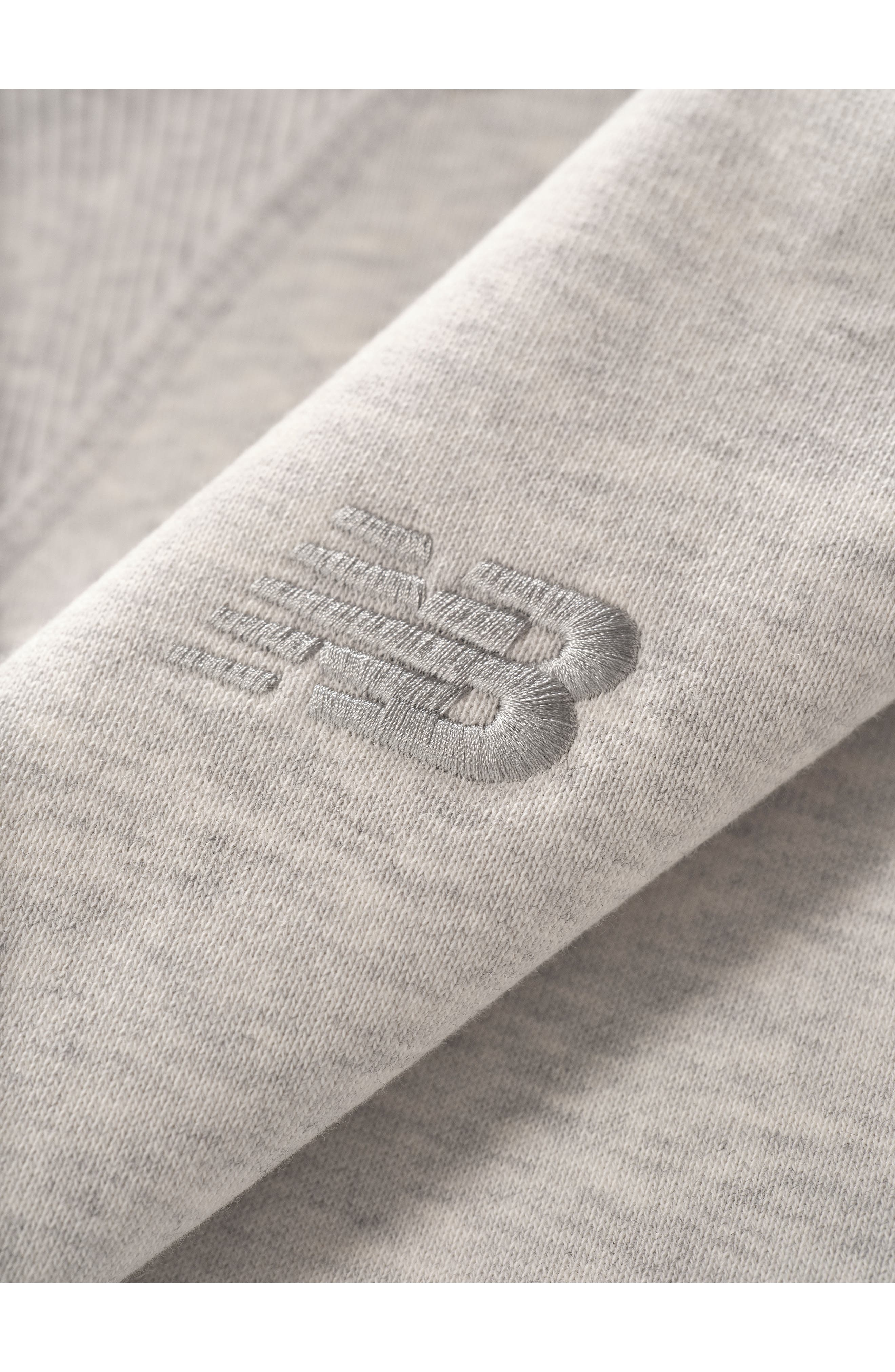 New Balance Athletics Oversize French Terry Hoodie in Ash Heather at Nordstrom - 7