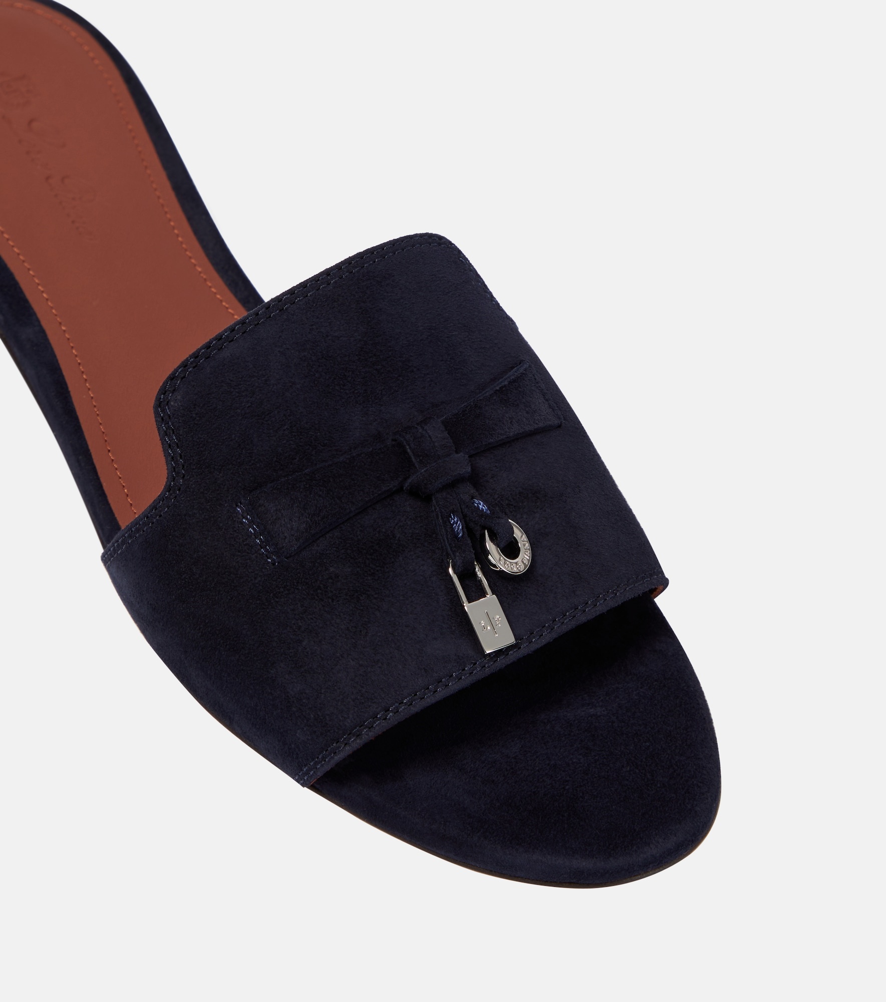 Summer Charms suede slides - 5